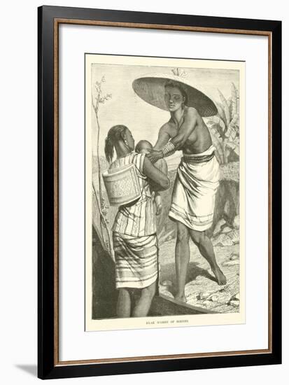 Dyak Women of Borneo-null-Framed Giclee Print