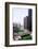 Dyeing Chicago River Green for St.Patricks Day-null-Framed Photographic Print