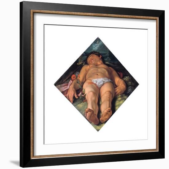 Dying Adonis, 1609-Hendrick Goltzius-Framed Giclee Print