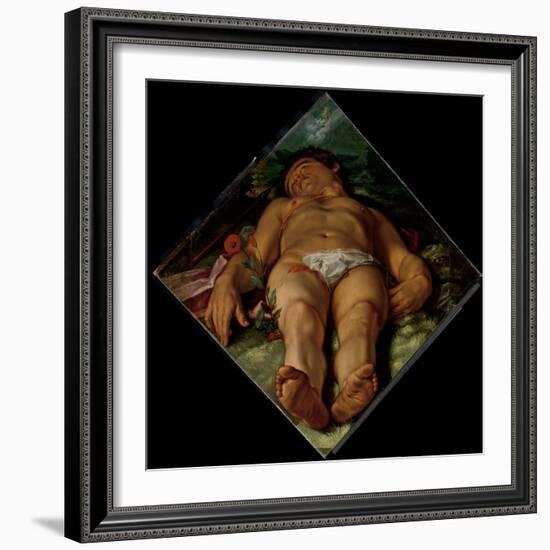Dying Adonis, 1609-Hendrik Goltzius-Framed Giclee Print