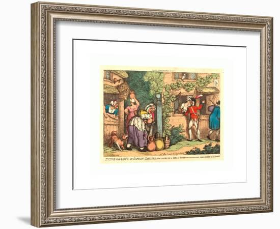 Dying for Love-Thomas Rowlandson-Framed Giclee Print