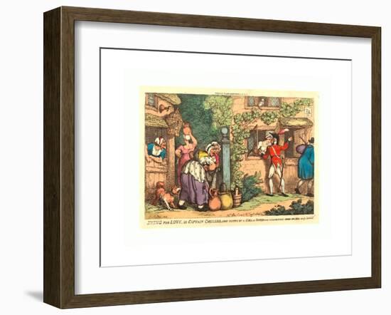 Dying for Love-Thomas Rowlandson-Framed Giclee Print