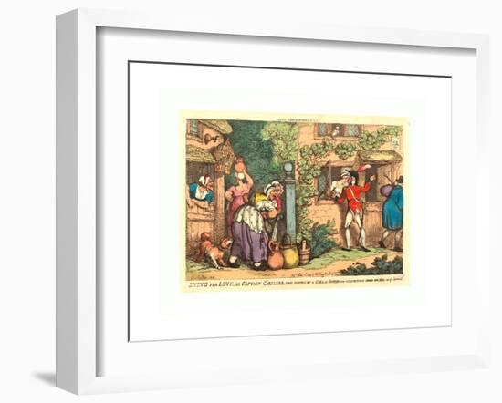 Dying for Love-Thomas Rowlandson-Framed Giclee Print