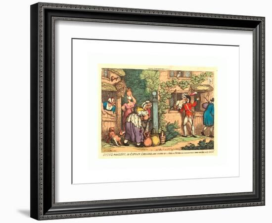 Dying for Love-Thomas Rowlandson-Framed Giclee Print