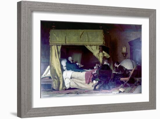 Dying Galileo-Nicolo Barabino-Framed Art Print