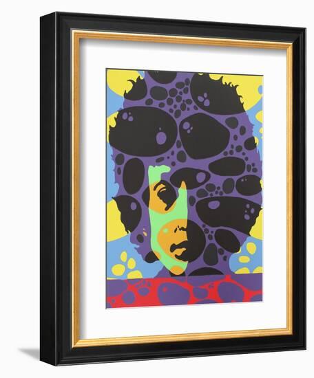 Dylan - Liquid Light, 1967-Larry Smart-Framed Giclee Print