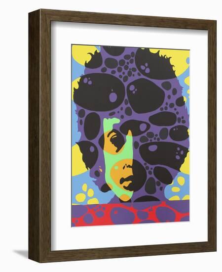 Dylan - Liquid Light, 1967-Larry Smart-Framed Premium Giclee Print