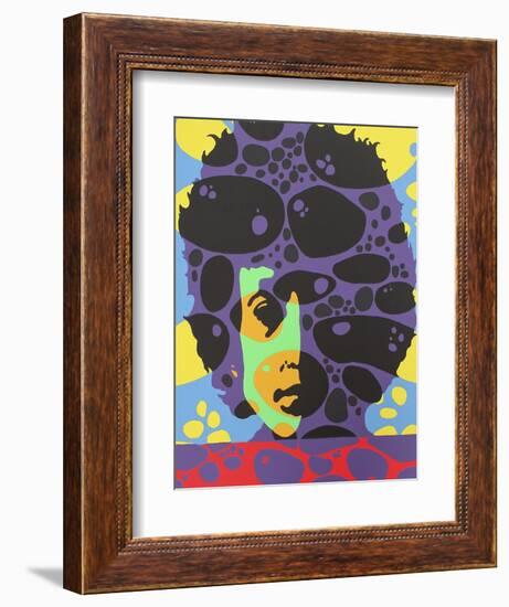 Dylan - Liquid Light, 1967-Larry Smart-Framed Premium Giclee Print