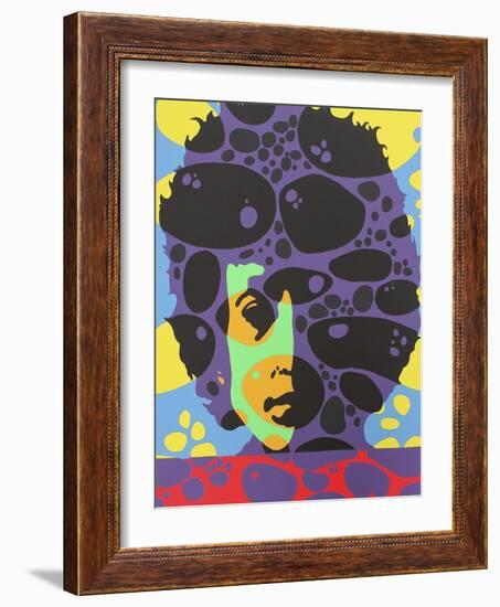 Dylan - Liquid Light, 1967-Larry Smart-Framed Giclee Print