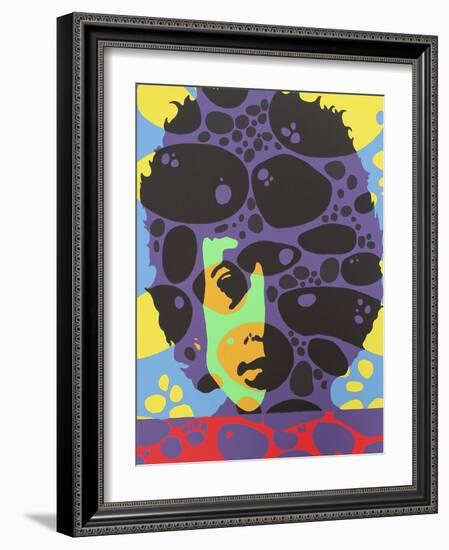 Dylan - Liquid Light, 1967-Larry Smart-Framed Giclee Print