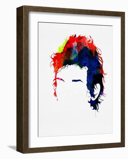 Dylan Watercolor-Lora Feldman-Framed Art Print