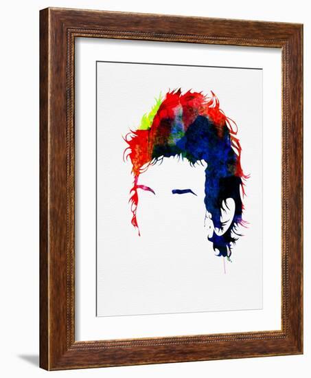 Dylan Watercolor-Lora Feldman-Framed Art Print