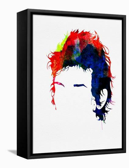 Dylan Watercolor-Lora Feldman-Framed Stretched Canvas