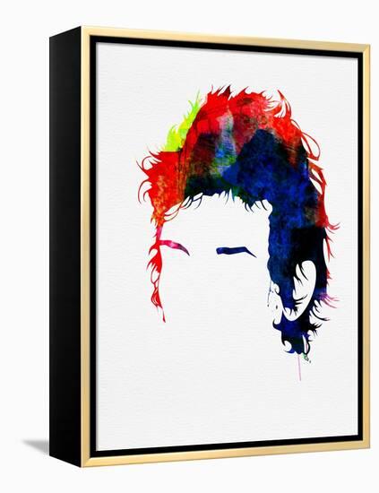 Dylan Watercolor-Lora Feldman-Framed Stretched Canvas