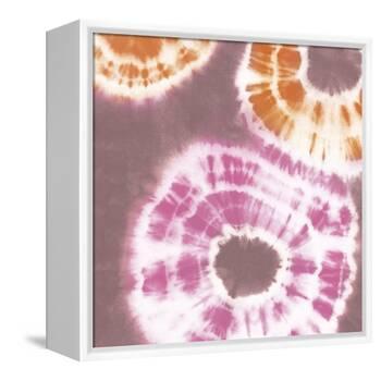 Dynamic Dyes - Glide-Maja Gunnarsdottir-Framed Stretched Canvas