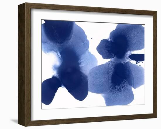 Dynamic Indigo-Hannah Carlson-Framed Art Print