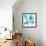 Dynamic Mint-Hannah Carlson-Framed Art Print displayed on a wall