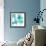 Dynamic Mint-Hannah Carlson-Framed Art Print displayed on a wall