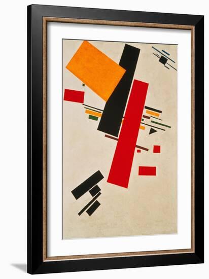 Dynamic Suprematism, 1916-Kasimir Malevich-Framed Giclee Print