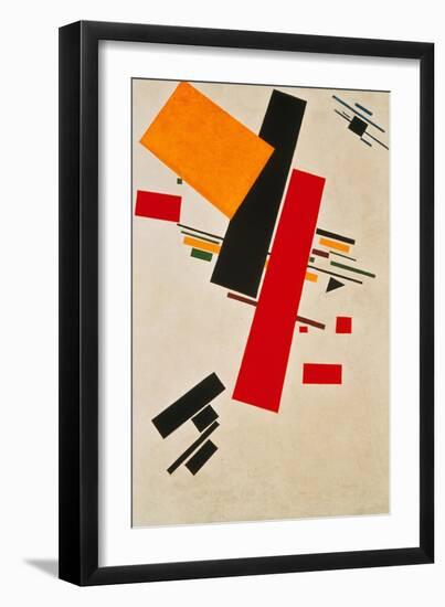 Dynamic Suprematism, 1916-Kasimir Malevich-Framed Giclee Print