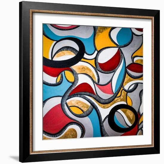 Dynamis-Hyunah Kim-Framed Art Print