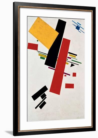 Dynamischer Suprematismus Nr. 57, c.1916-Kasimir Malevich-Framed Art Print