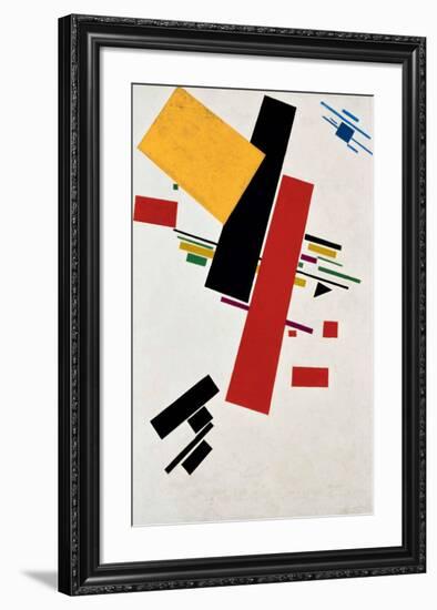 Dynamischer Suprematismus Nr. 57, c.1916-Kasimir Malevich-Framed Art Print