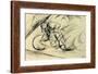 Dynamism of a Cyclist, 1913-Umberto Boccioni-Framed Giclee Print