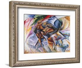 Dynamism of a Cyclist, 1913-Umberto Boccioni-Framed Giclee Print