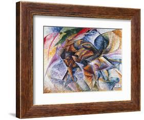 Dynamism of a Cyclist, 1913-Umberto Boccioni-Framed Giclee Print