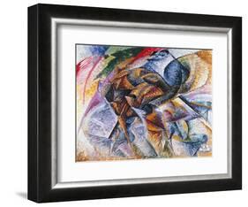 Dynamism of a Cyclist, 1913-Umberto Boccioni-Framed Giclee Print