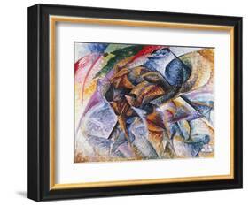 Dynamism of a Cyclist, 1913-Umberto Boccioni-Framed Giclee Print