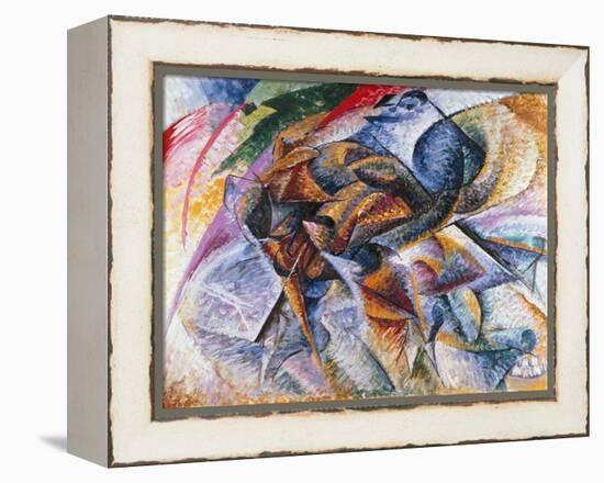 Dynamism of a Cyclist, 1913-Umberto Boccioni-Framed Premier Image Canvas