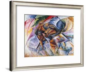 Dynamism of a Cyclist, 1913-Umberto Boccioni-Framed Giclee Print