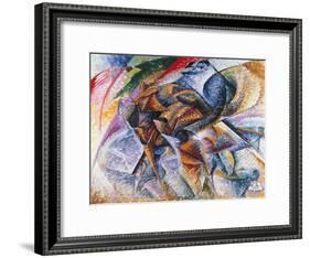 Dynamism of a Cyclist, 1913-Umberto Boccioni-Framed Giclee Print