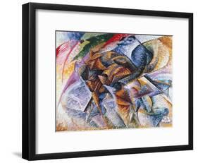 Dynamism of a Cyclist, 1913-Umberto Boccioni-Framed Giclee Print
