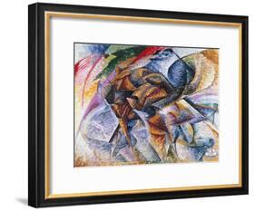Dynamism of a Cyclist, 1913-Umberto Boccioni-Framed Giclee Print