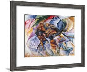 Dynamism of a Cyclist, 1913-Umberto Boccioni-Framed Giclee Print