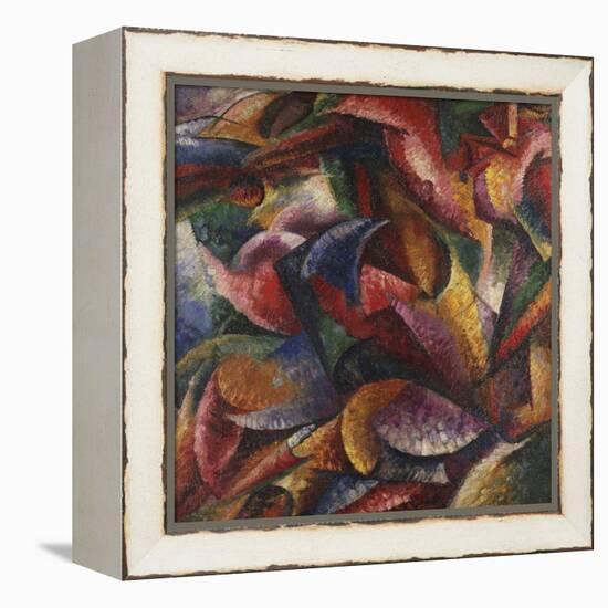 Dynamism of Human Body-Umberto Boccioni-Framed Premier Image Canvas