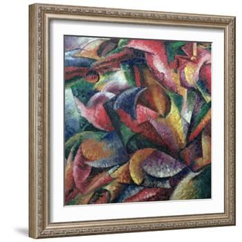 Dynamism of the Body, 1913-Umberto Boccioni-Framed Giclee Print