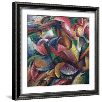 Dynamism of the Body, 1913-Umberto Boccioni-Framed Giclee Print