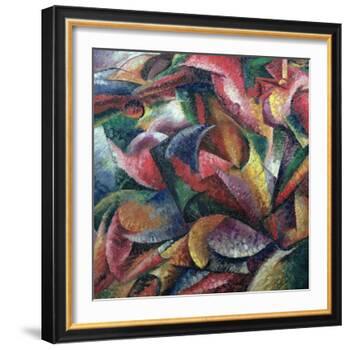 Dynamism of the Body, 1913-Umberto Boccioni-Framed Giclee Print
