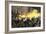 Dynamite Bomb Exploding Among Police Ranks during the Haymarket Square Riot in Chicago, c.1886-null-Framed Giclee Print