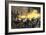 Dynamite Bomb Exploding Among Police Ranks during the Haymarket Square Riot in Chicago, c.1886-null-Framed Giclee Print