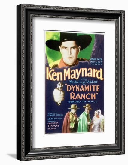 Dynamite Ranch - Movie Poster Reproduction-null-Framed Photo