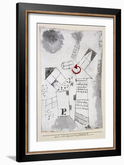 Dynamization of Houses P.-Paul Klee-Framed Giclee Print