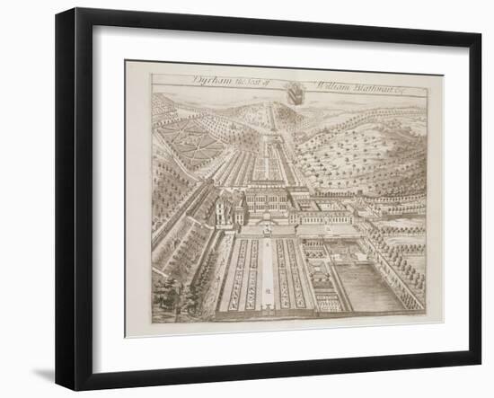 Dyrham Park, the Seat of William Blathwayt (C.1649-1717)-Johannes Kip-Framed Giclee Print