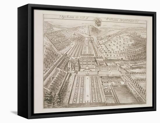 Dyrham Park, the Seat of William Blathwayt (C.1649-1717)-Johannes Kip-Framed Premier Image Canvas