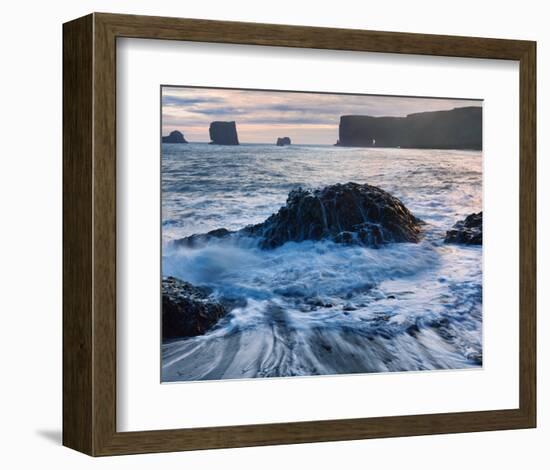 Dyrholaey-Hans Strand-Framed Art Print