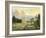 Dytchley House, Oxfordshire, Home of Viscount Dillon, C1880-Benjamin Fawcett-Framed Giclee Print